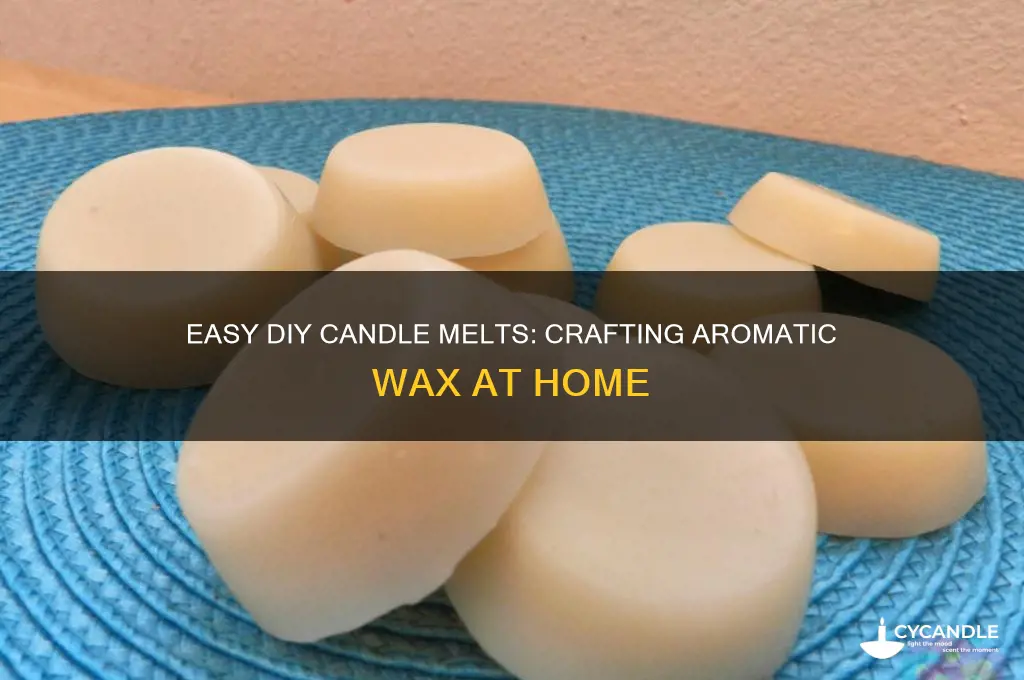 how to make candle melts at home