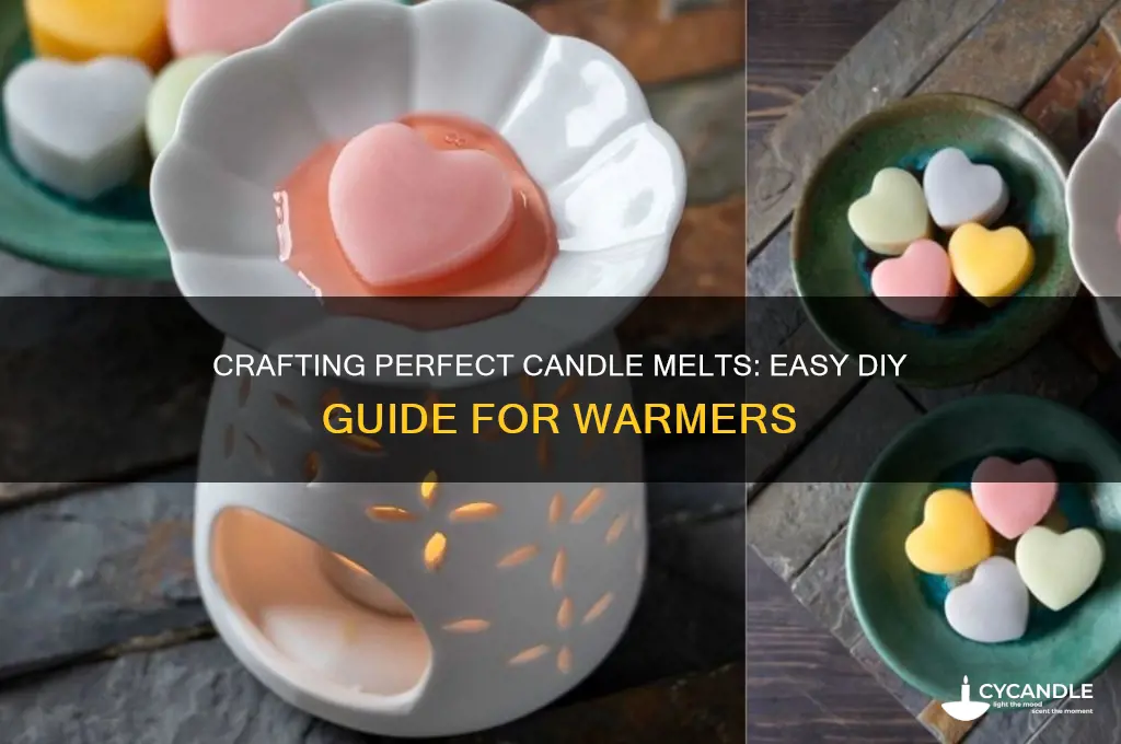 how to make candle melts for wamers