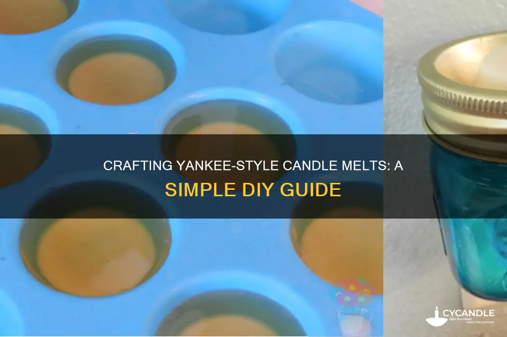 how to make candle melts yankee