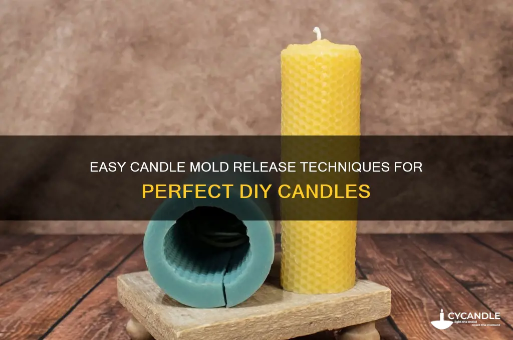 how to make candle mold release