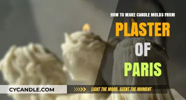 Crafting Custom Candle Molds with Plaster of Paris: A DIY Guide
