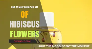Crafting Hibiscus Flower Candle Oil: A Step-by-Step DIY Guide