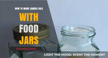 Upcycle Food Jars: Crafting Aromatic Candle Oils at Home