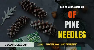Crafting Pine Needle Candles: A Natural DIY Guide for Beginners