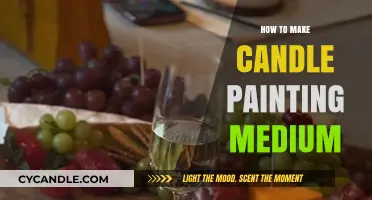 Create Stunning Art: DIY Candle Painting Medium Guide