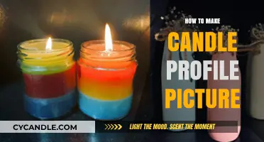 Crafting a Cozy Candle Profile Picture: Easy DIY Guide