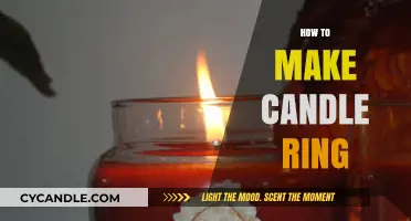 Crafting the Perfect Candle Ring: A Step-by-Step DIY Guide
