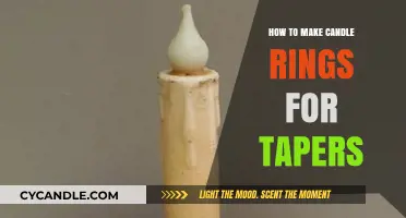 Crafting Elegant Candle Rings: A Guide for Taper Candles