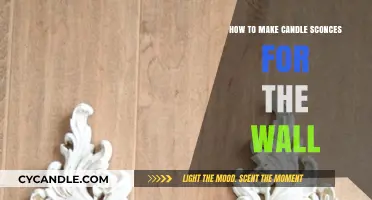 Crafting Elegant Wall Candle Sconces: A DIY Step-by-Step Guide