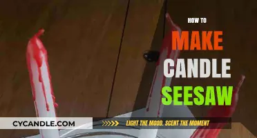 Crafting a Fun Candle Seesaw: Easy DIY Guide for Beginners