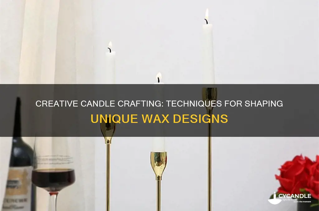 how to make candle shapes
