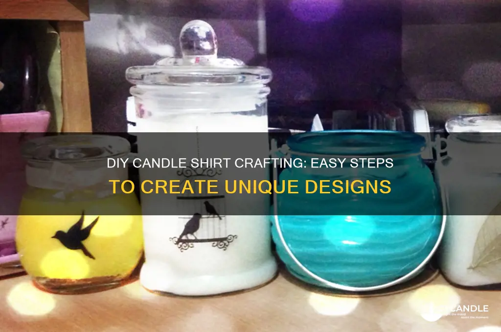 how to make candle shirt