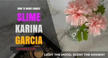 DIY Candle Slime Recipe: Karina Garcia's Creative Crafting Guide