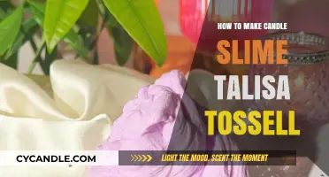 DIY Candle Slime: Talisa Tossell's Creative Crafting Guide