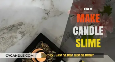 DIY Candle Slime: Easy Steps to Create Glowing, Stretchy Fun