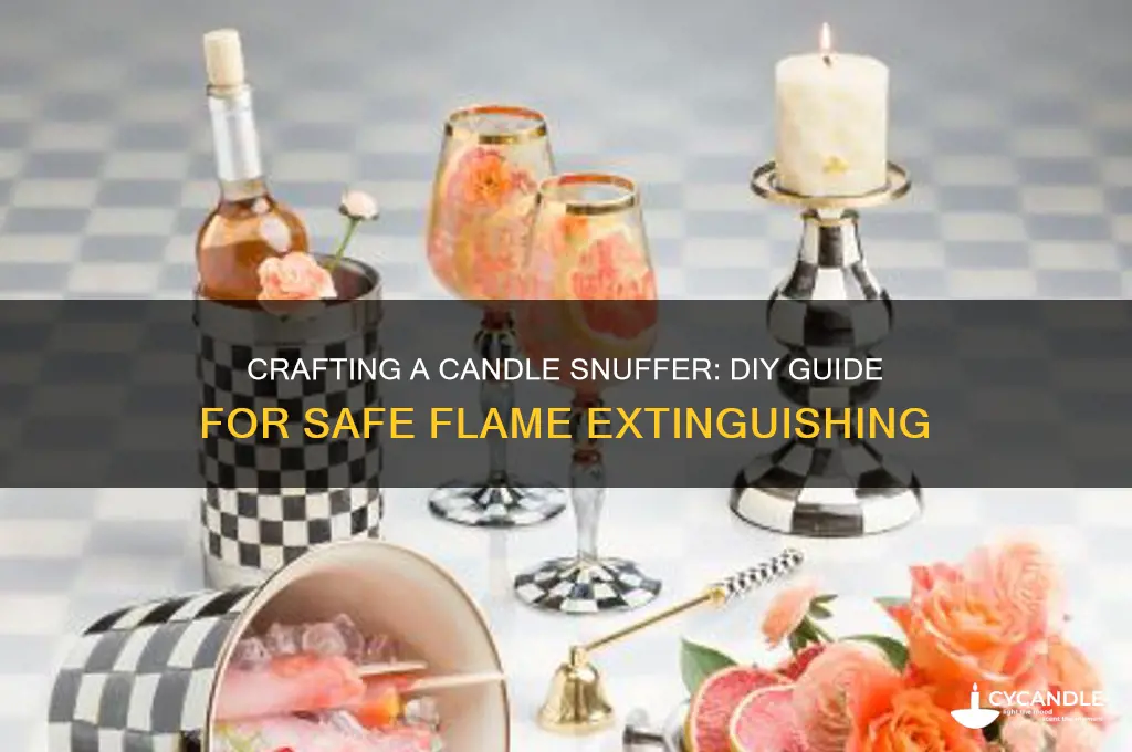 how to make candle snuffer