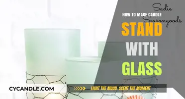 DIY Glass Candle Stand: Crafting Elegant Holders Step-by-Step