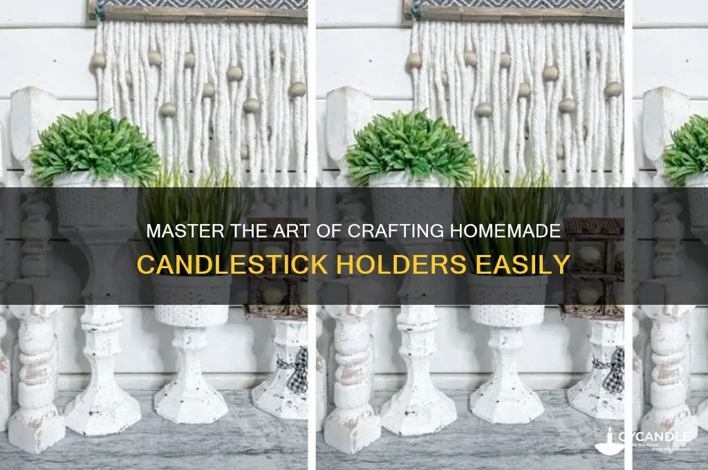 how to make candle stick