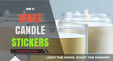 Crafting Custom Candle Stickers: A Step-by-Step DIY Guide
