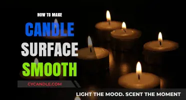 Achieve a Flawless Candle Finish: Tips for a Smooth Surface
