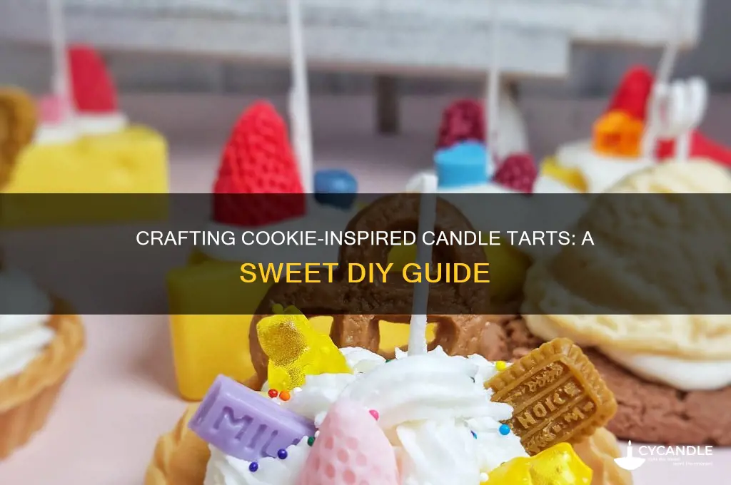 how to make candle tarts that look like cookies