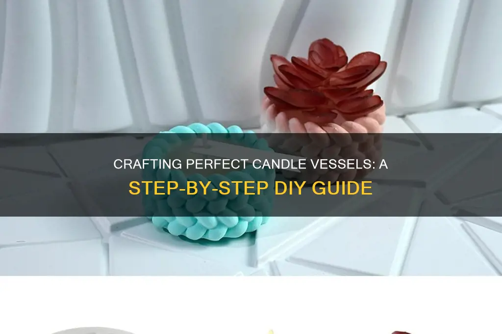 how to make candle vessels