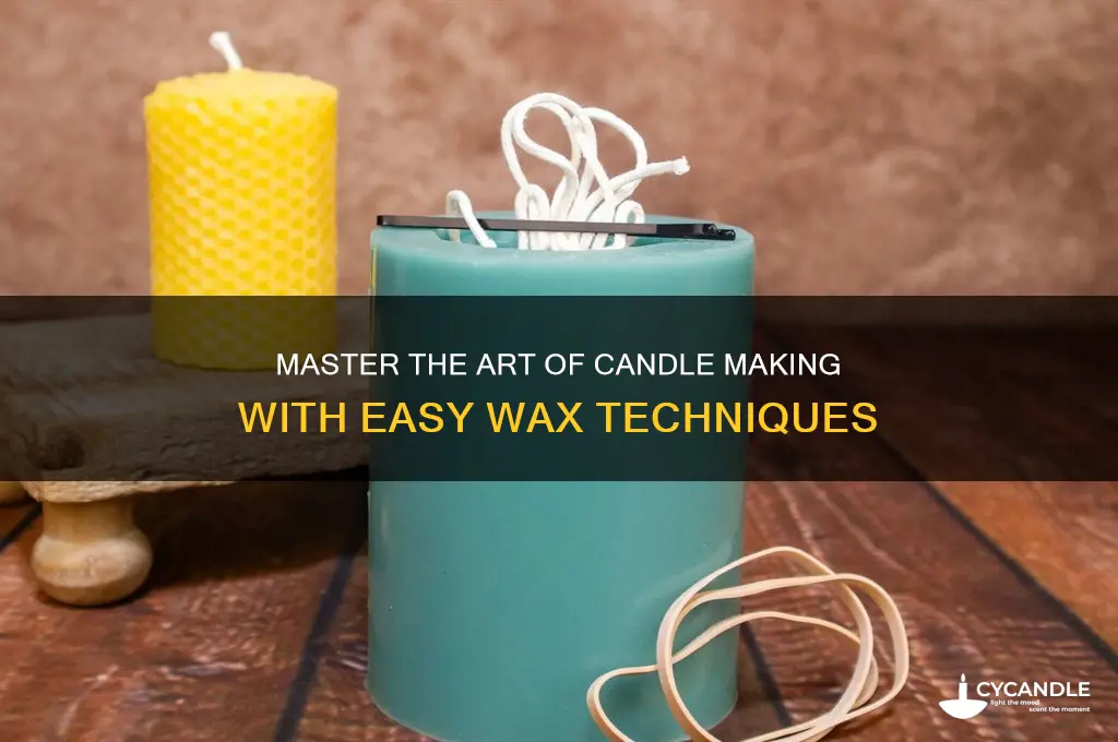 how to make candle wac