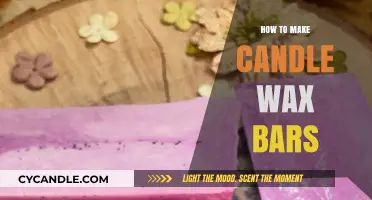 Crafting Wax Bars: A Simple Guide to Making Candle Wax Bars