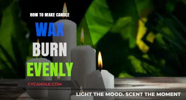 Mastering Even Wax Burn: Tips for Perfectly Burning Candles