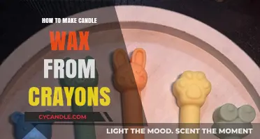 Creative Candle Making: Transforming Crayons into Vibrant Wax Melts