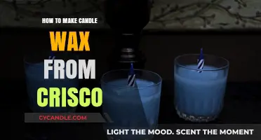 DIY Candle Wax: Crafting with Crisco for Homemade Candles