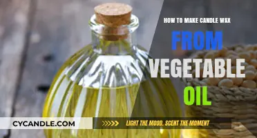 Crafting Candle Wax: A Simple Guide Using Vegetable Oil