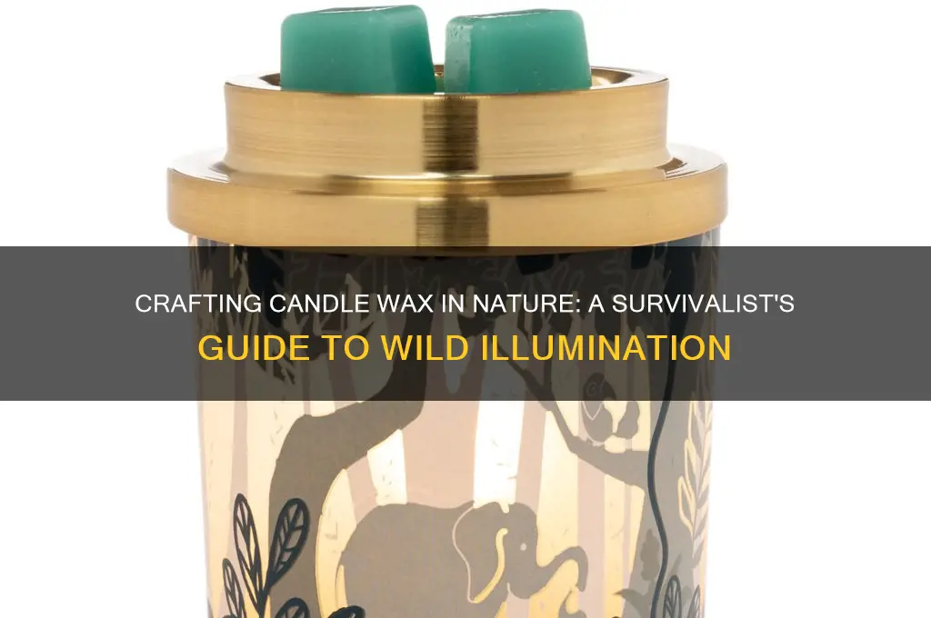 how to make candle wax in the wild