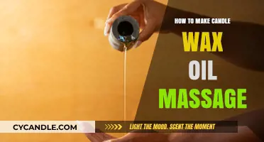 Relax and Rejuvenate: DIY Candle Wax Oil Massage Guide