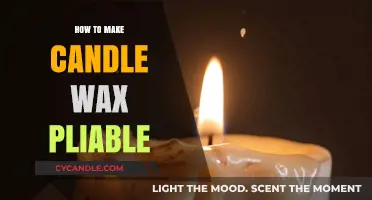 Softening Candle Wax: Simple Techniques for Pliable Crafting Success