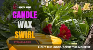 Mastering the Art of Swirling Candle Wax: A Creative DIY Guide