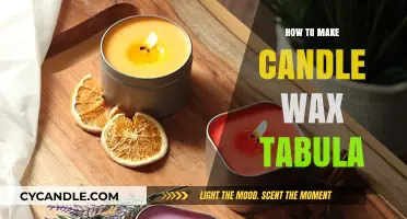 Crafting Tabula Rasa Candle Wax: A Beginner’s Step-by-Step Guide