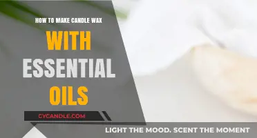 Crafting Aromatic Candle Wax with Essential Oils: A Simple Guide