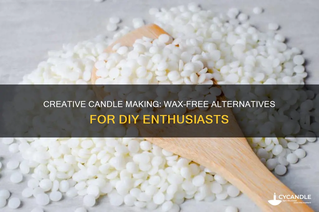 how to make candle wax without wax