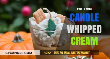 Create Luxurious Whipped Cream Candles: A Step-by-Step DIY Guide
