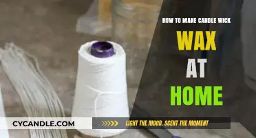 DIY Candle Wick Wax: Simple Homemade Crafting Guide for Beginners
