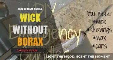 DIY Candle Wick Making: Borax-Free Methods for Perfect Flames
