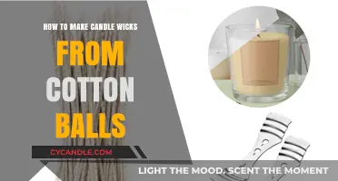 DIY Candle Wicks: Crafting Perfect Cotton Ball Wicks at Home