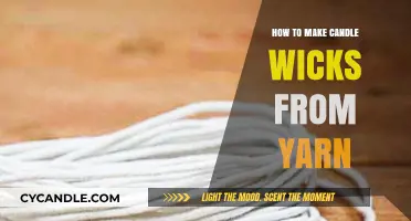Crafting Candle Wicks: A Simple DIY Yarn Wick Guide