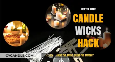 DIY Candle Wick Hacks: Easy Tricks for Perfect Homemade Candles