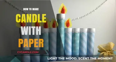 Crafting Light: Easy DIY Paper Candle Making Guide