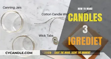 Simple DIY Candle Making: 3 Easy Ingredients for Perfect Candles