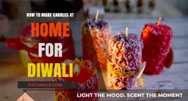 DIY Diwali Candles: Easy Homemade Craft for Festive Celebrations