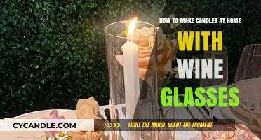 Crafting Elegant Wine Glass Candles: A Simple DIY Guide