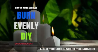 DIY Candle Care: Tips for Even Burning Every Time